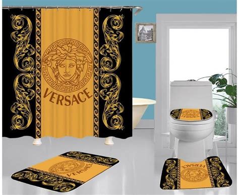 replica versace shower curtain